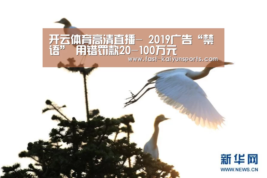 开云体育高清直播-
2019广告“禁语” 用错罚款20-100万元(图2) 开云体育数据中心